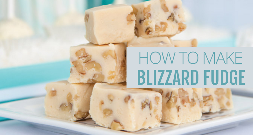 HOW TO MAKE BLIZZARD FUDGE