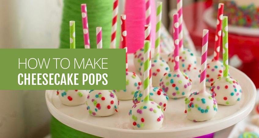 HOW TO MAKE CHEESECAKE POPS