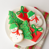 Christmas Sugar Cookies - Jolly Holiday Gift Box (12ct)