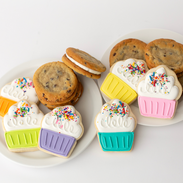 CUPCAKE COOKIES + SAMMIES