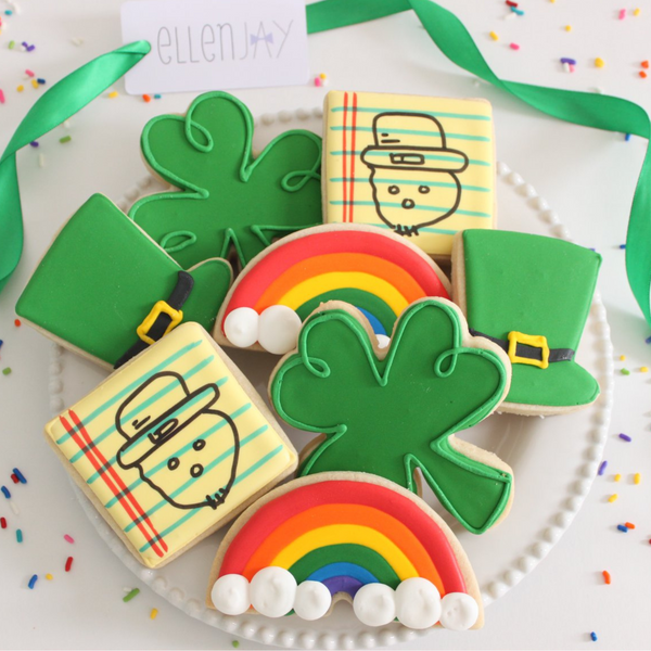 St. Patrick's Day & Crichton Leprechaun Sugar Cookies - Gourmet Gift Box