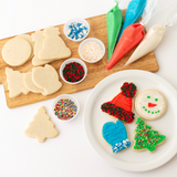 Christmas Cookie Decorating Kit – 12 Sugar Cookies with Buttercream Icing