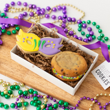 Mardi Gras Cookie & Sammie Duo – 2ct Gift Sets