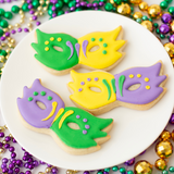 Mardi Gras Cookie Collection - Gourmet Gift Box