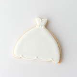 WEDDING DRESS + CAKE COOKIES