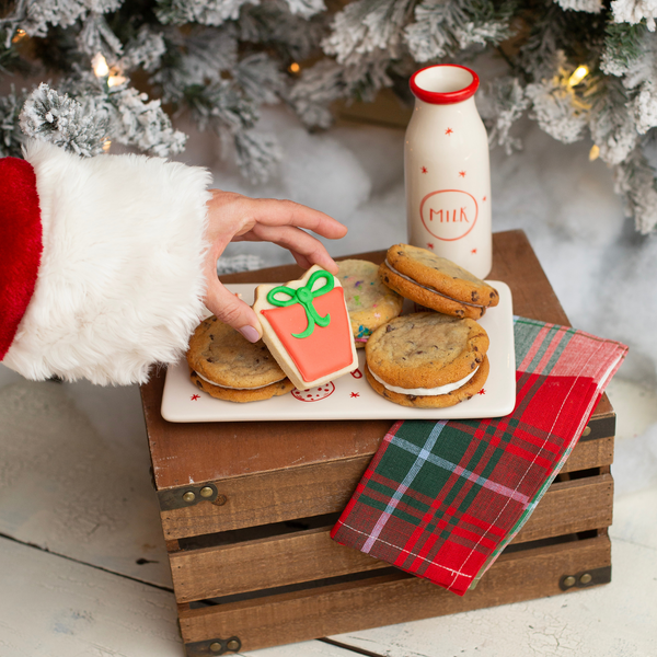 Christmas Sugar Cookies & Buttercream Sammies - Merry Holiday Gift Box (12ct)