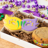 Mardi Gras Cookie & Sammie Duo – 2ct Gift Sets