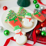 Christmas Sugar Cookies - Jolly Holiday Gift Box (12ct)