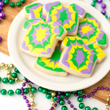 Mardi Gras Shirt Sugar Cookies - Gourmet Gift Box