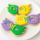 Mardi Gras Cookie & Sammie Duo – 2ct Gift Sets