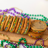 Mardi Gras Sammies - Gourmet Cookie Gift Box