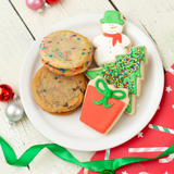 Christmas Sugar Cookies & Buttercream Sammies - Merry Holiday Gift Box (12ct)