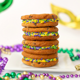 Mardi Gras Cookie & Sammie Duo – 2ct Gift Sets