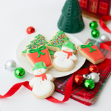 Christmas Sugar Cookies - Jolly Holiday Gift Box (12ct)