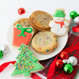 Christmas Sugar Cookies & Buttercream Sammies - Merry Holiday Gift Box (12ct)