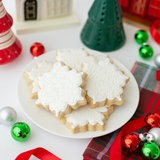 Snowflake Sugar Cookies - Winter Wonderland Gift Box Dozen