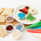 Christmas Cookie Decorating Kit – 12 Sugar Cookies with Buttercream Icing