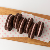 Valentine's Day Chocolate Heart Cookies & Sammie Gift Box