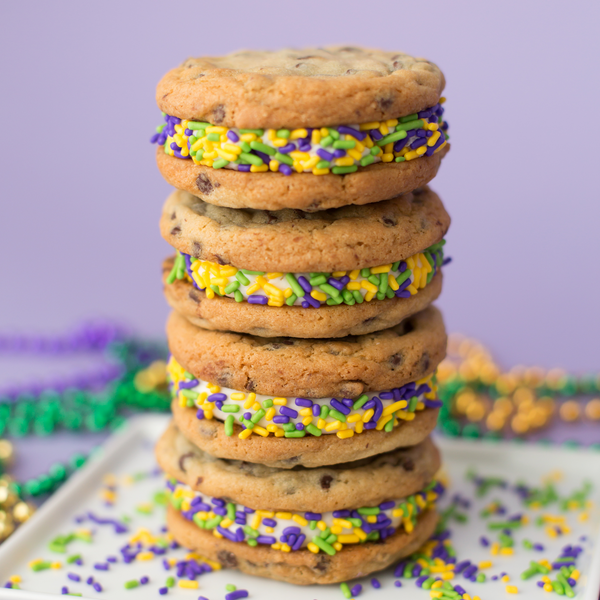 Mardi Gras Sammies - Gourmet Cookie Gift Box