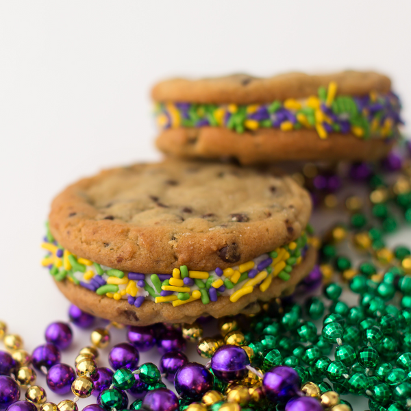 Mardi Gras Sammies - Gourmet Cookie Gift Box